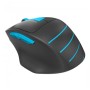 Миша бездротова A4Tech FG30 Black/Blue USB — фото 3