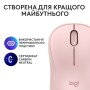 Миша бездротова Logitech M240 Silent Rose (910-007121) — фото 3