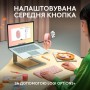 Миша бездротова Logitech Pebble Mouse 2 M350s Graphite (910-007015) — фото 3