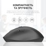 Миша бездротова OfficePro M315B Black — фото 2