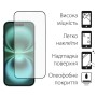 Захисне скло Dengos для Apple iPhone 16 Black Full Glue (TGFG-366), foto 2