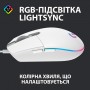 Миша Logitech G102 Lightsync White (910-005824) — фото 4