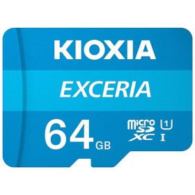 Карта памятi MicroSDXC 64GB UHS-I Class 10 Kioxia Exceria R100MB/s (LMEX1L064GG2)  SD-адаптер