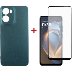 Чохол-накладка Dengos для Motorola G05 Green Full Glue (DG-KM-148)  захисне скло