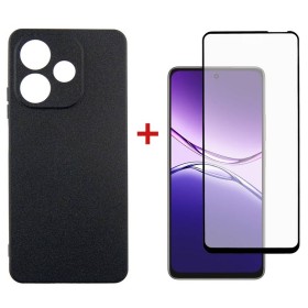 Чохол-накладка Dengos для Oppo A5 Pro Black Full Glue (DG-KM-150)  захисне скло